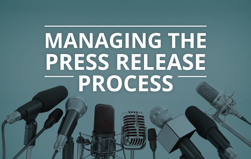 image for Managing the Press Release Process