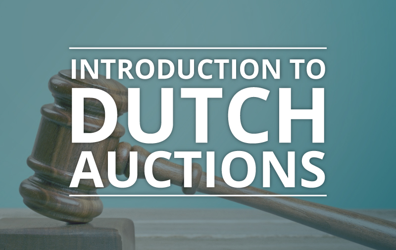 image for Introduction to Dutch Auctions
