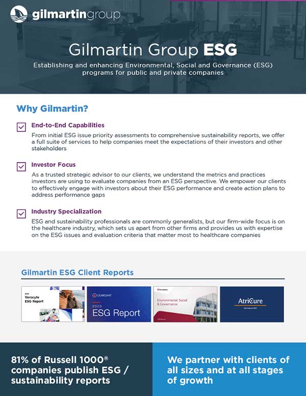image for ESG One-Pager