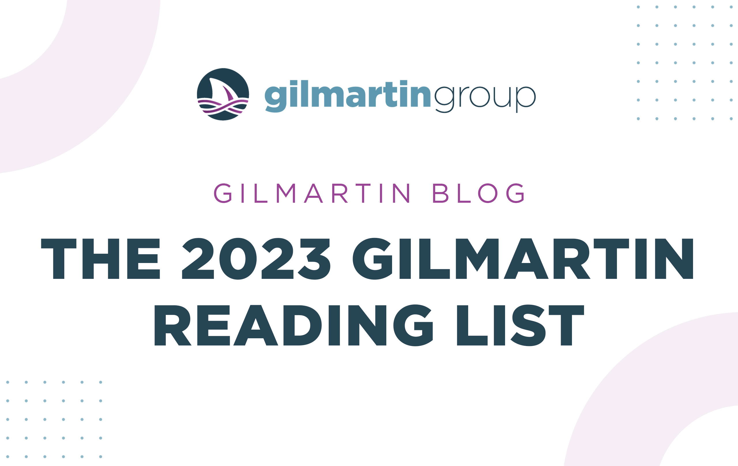 image for The 2023 Gilmartin Reading List