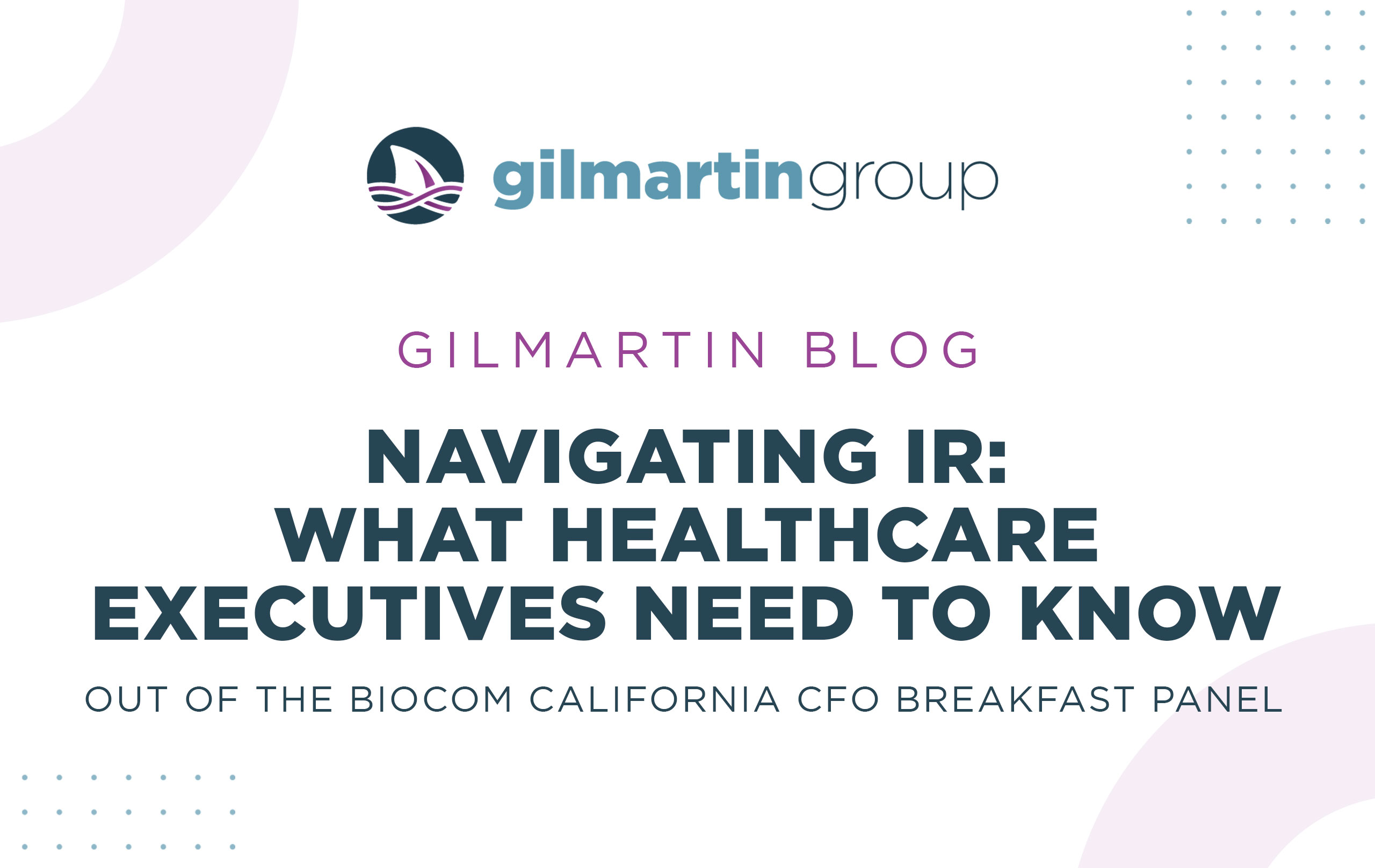 image for Navigating IR: What Healthcare Executives Need to Know
