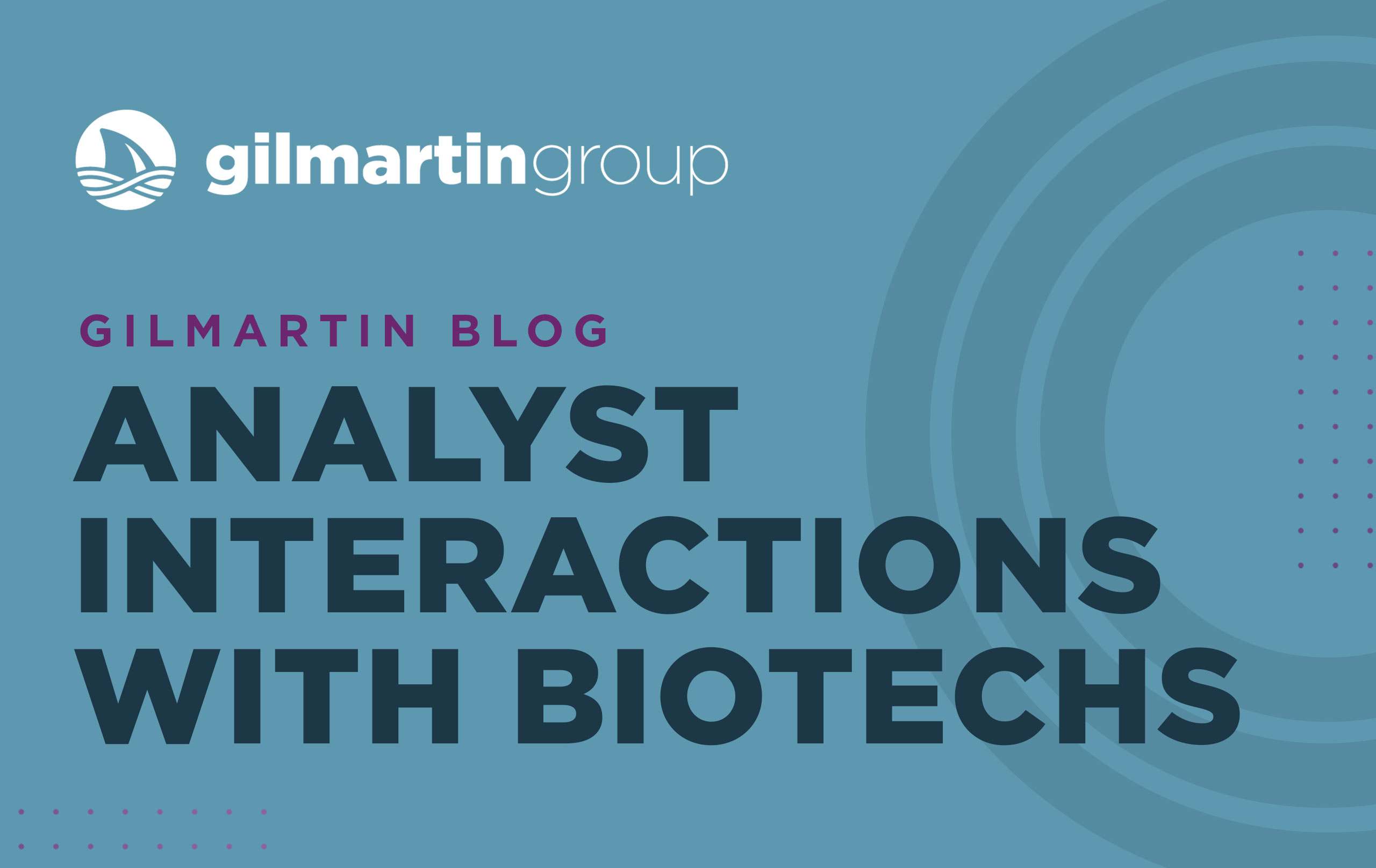 image for Analyst Interactions with Biotechs