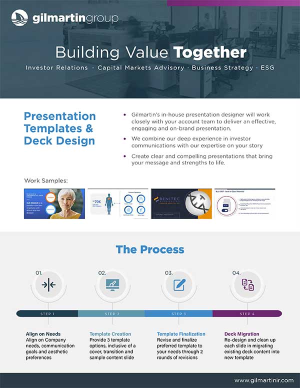 image for Presentation Creation & Design One-Pager